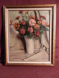 Harry Everett Townsend (1879   1941) Jane Peterson Style Floral Oil