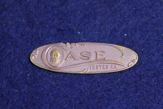 Case XX Knife Co Tested Era 1920s Display Tag from 1989 Case Factory