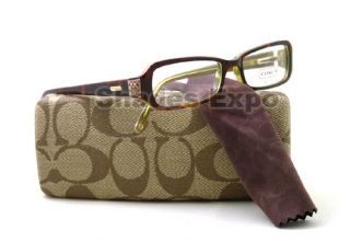 New Coach Eyeglass Kitty 2016 Olive Optical RX Tortoise