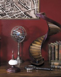 Brass Antiqued Armillary Dial Sphere Globe Desk Top 14
