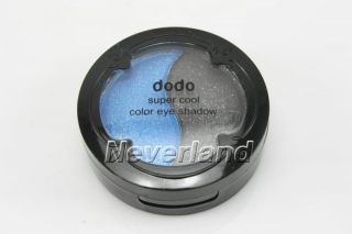 New Duo Colors Eyeshadow Eye Shadow Beauty makeup Black Blue