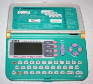 Casio My Super Magic Diary Pet Action Electronic Toy