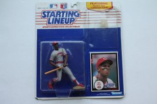 Eric Davis Opened ASIS 1989 Starting Lineup Sports Collectible Action