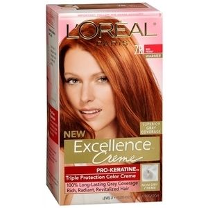 Oreal Paris Excellence Crème 7R Red Penny New
