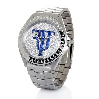Timepieces by Randy Jackson Small Crystal Logo Bracelet Watch