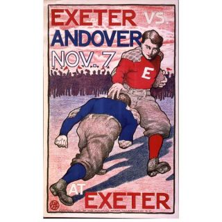 Exeter Andover Football Posters Prints Bristow Adams