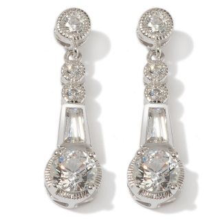  62ct absolute round and baguette drop earrings rating 7 $ 27 93 s h