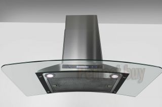  36 Europe Stainless Steel Wall Mount Range Hood Stove Vent P 198KN 36