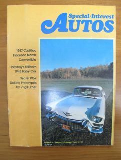 Special Interest Autos Magazine Issue 26 Jan Feb 1975 
