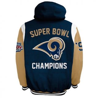 NFL Commemorative Jacket with Detachable Hood   Rams