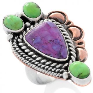Chaco Canyon Southwest Jewelry Chaco Canyon Southwest Green and Purple