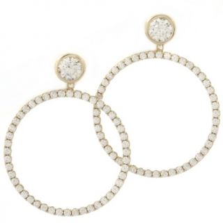 Absolute LAURA M. 5.62ct Absolute™ Doorknocker Drop Earrings