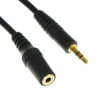  Stereo 3.5mm Plug to Jack Extension Cable Male to Female 3.3ft M/F
