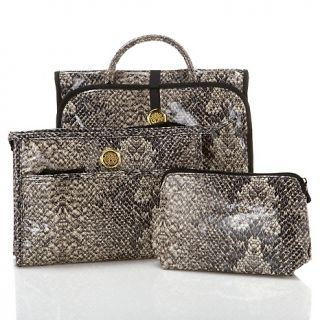 Anna Griffin Set of 3 Animal Print Cosmetic Travel Cases