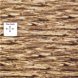 South Seas Imports Cotton Fabric Wood Grain Print in Browns per Fat