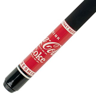 111 4608 coca cola 2 piece pool cue with case rating be the first to