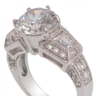 Real Collectibles by Adrienne® .67ct Diamonite CZ Heirloom 2 p at