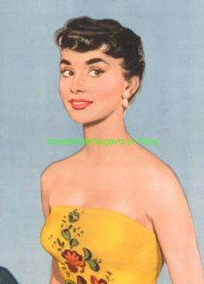 Sabrina Movie Poster Audrey Hepburn 1954 HS Style B Lb