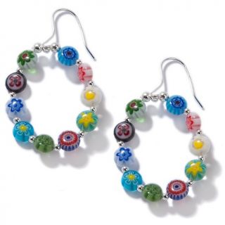 107 6278 sterling silver beaded glass earrings rating 16 $ 22 90 free