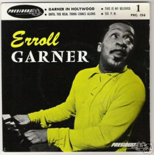 Erroll Garner in Hollywood EP Vinyl 45 T