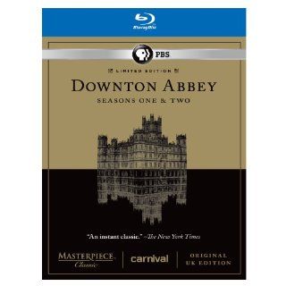 Downton Abbey Seasons One Two Blu Ray Limited Edition PBS Maggie Smith