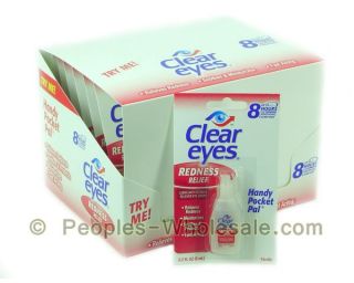 Clear Eyes Drops 12 0 2 FL oz Pack – New SEALED Box
