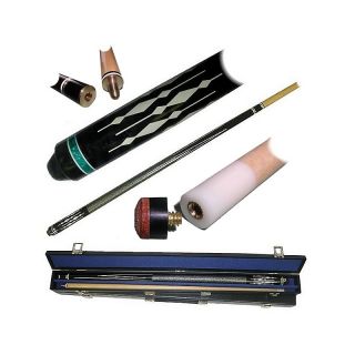 111 4604 diamond hardwood 2 piece pool cue with case rating be the