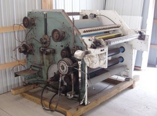  30" Dusenbury Triplex Slitter Rewinder