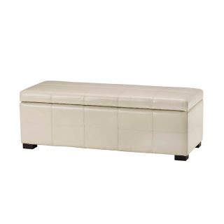 111 0541 safavieh madison large storage bench in flat cream rating be