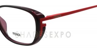 New Fendi Eyeglasses F 969 Red 608 55mm F969