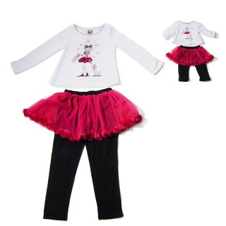 195 109 dollie me dollie and me tulle skirt and leggings set with doll