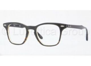 Ray Ban RX5244 Eyeglass Frames 5028 4720 Black Grad Havana RX5244 5028