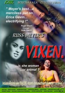 Russ Meyers Vixen New R1 DVD Erica Gavin