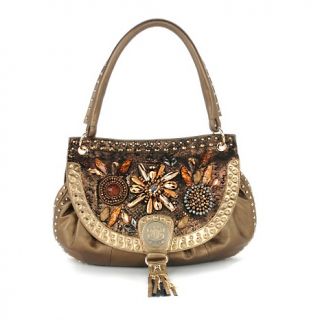 Handbags and Luggage Hobos Sharif Couture Art Deco Snake Embossed
