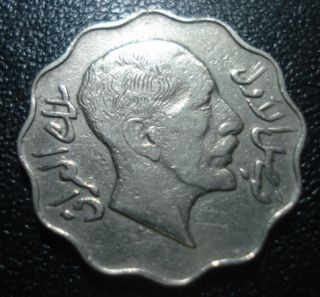 Iraq 1931 Faisal I 10 Fils Nickel Coin