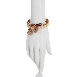 Lisa Hoffman Orchid and Tuscan Fig Fragrance Bracelet Duo