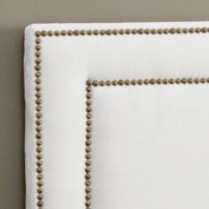 Austen White Queen Headboard Fabric content 100% Polyester Micro