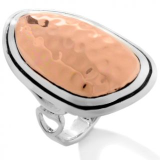 132 739 studio barse studio barse sterling silver and hammered copper