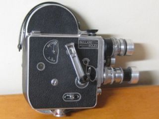  Bolex H 16 Movie Camera w Ernest Leitz Wetzler Schnelder Lens