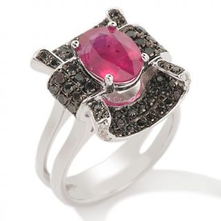 133 831 ruby and diamond sterling silver ring note customer pick
