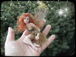 OOAK Fairy Faerie WITW IADR Whispers in the Woods Deborah McCain
