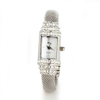 137 948 xavier curved crystal and mesh art deco watch note customer