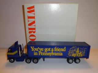 WINROSS YOUVE GOT A FRIEND IN PENNSYLVANIA DIECAST TRACTOR TRAILER