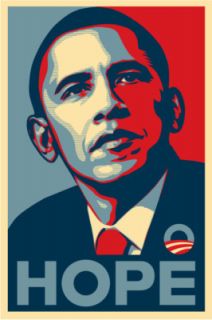 Barack Obama Poster Hope Shepard Fairey
