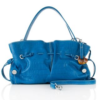  barr leather satchel with belted details studs rating 8 $ 139 90 s h
