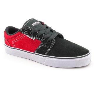 Etnies Barge LS Mens Size 8 Red Regular Suede Skate Shoes