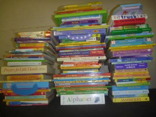 Lot of 100 Board Toddler Hardcover Picture Learn to Read DayCare Kid