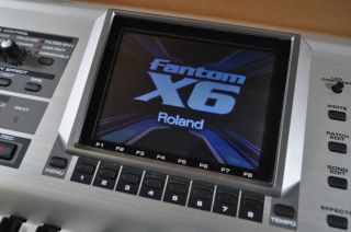 Roland Fantom X6 Synthesizer Keyboard Drum Machine Workstation