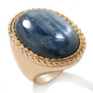 152 968 bellezza jewelry collection adela kyanite yellow bronze oval