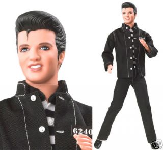 Elvis Presley Jailhouse Rock Ken Barbie Pop Culture Fashion Doll Pink